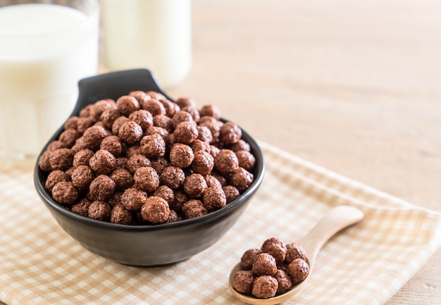 chocolate cereal bowl