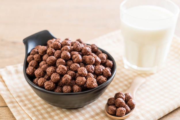 chocolate cereal bowl