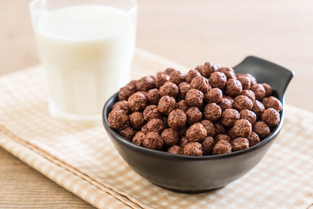 chocolate cereal bowl