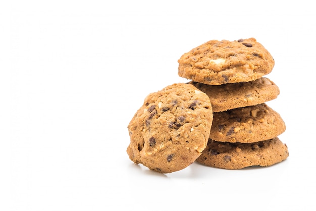 chocolate chips and cashew nut cookies