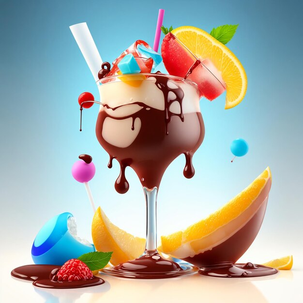 Chocolate cocktail