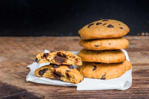 Chocolate cookies, cookies