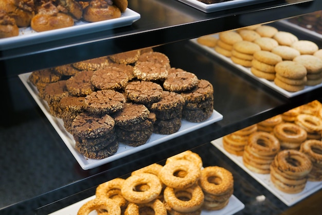 Chocolate cookies display for sale local store in singapore