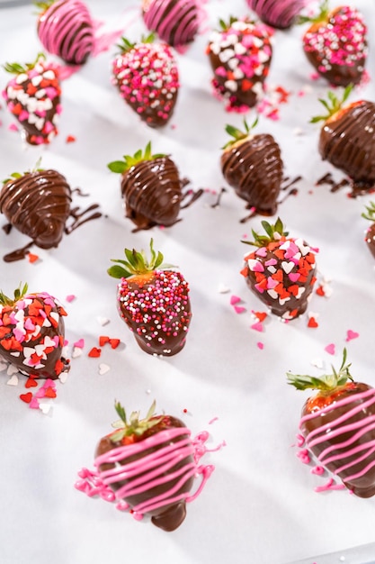 Chocolate covered strawberries