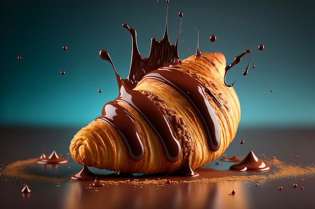 Chocolate croissant