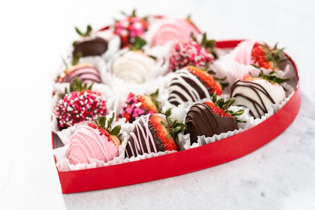 Chocolate dipped strawberries