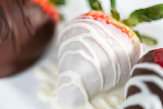 Chocolate dipped strawberries