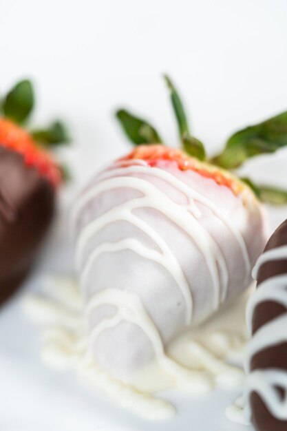 Chocolate dipped strawberries