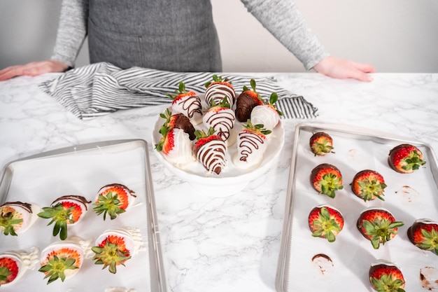 Chocolate dipped strawberries