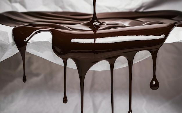 Chocolate dripping