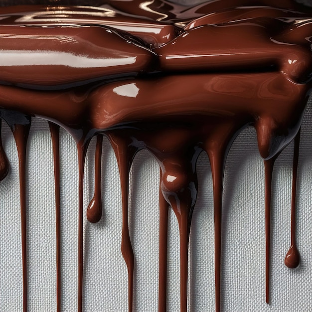 Chocolate dripping