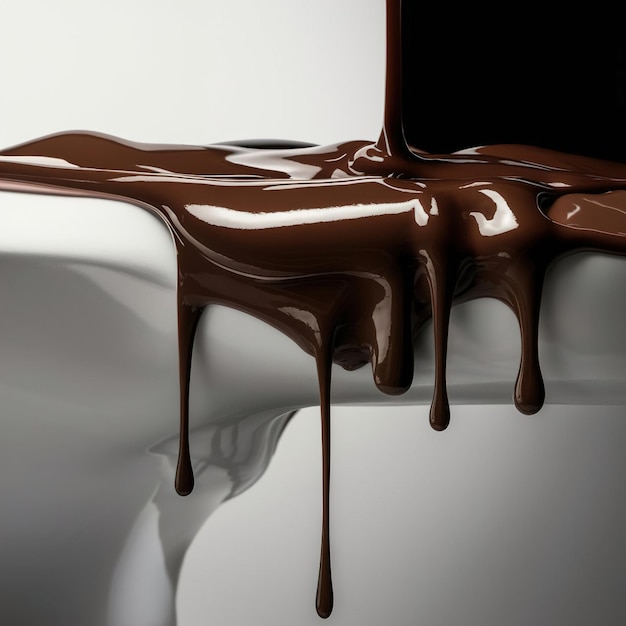 Chocolate dripping