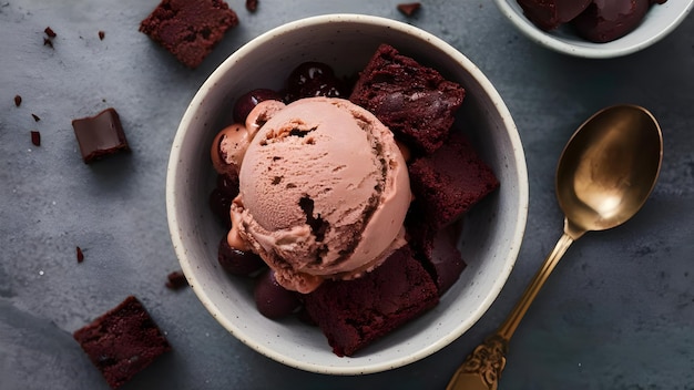 Chocolate Fudge Brownie Ice Cream