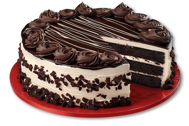 Chocolate ganache delight cake slice v job id fbedcdfcabdadcdefa