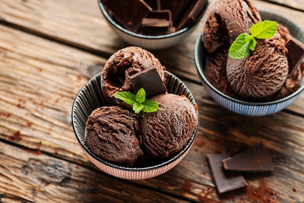 Chocolate ice cream