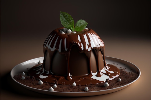 Chocolate pudding