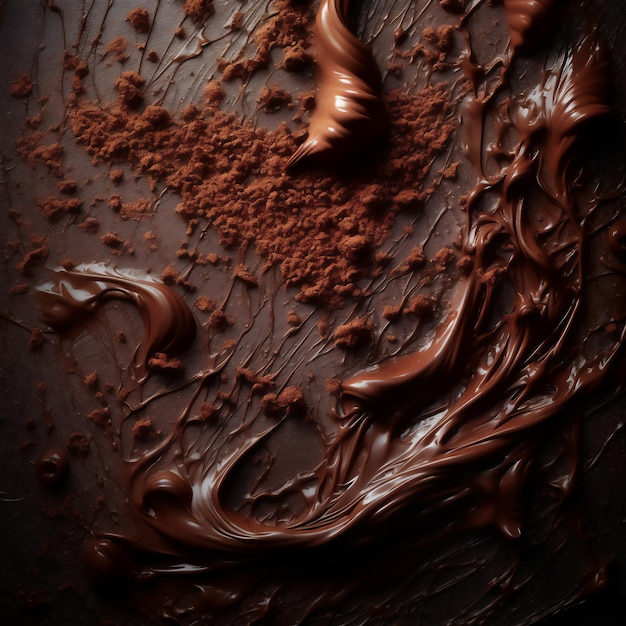 Chocolate Texture Background