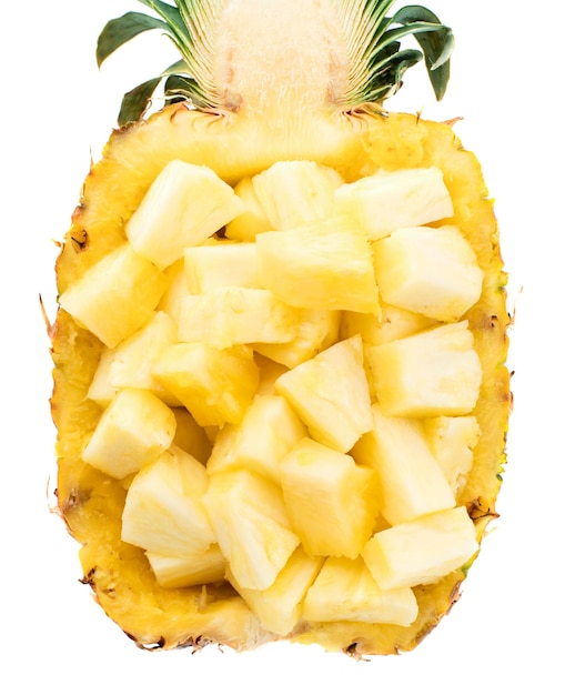 Choped pineapple