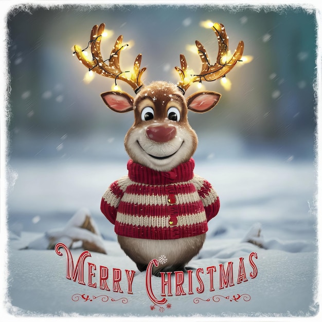 Photo christmas animal