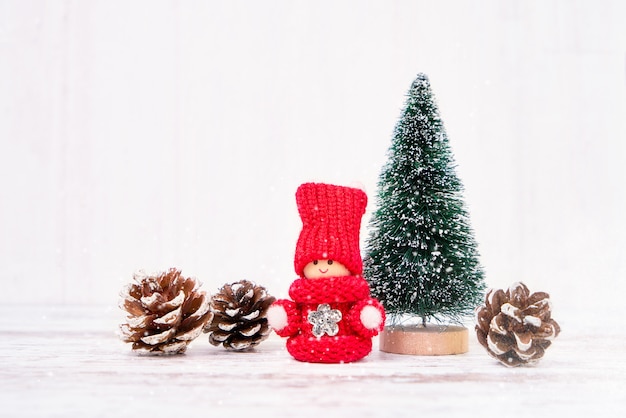 Christmas background. Christmas decoration. copyspace