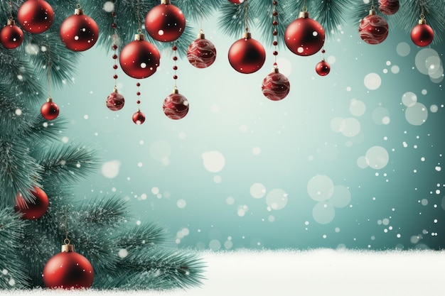 Christmas background Illustration AI GenerativexA