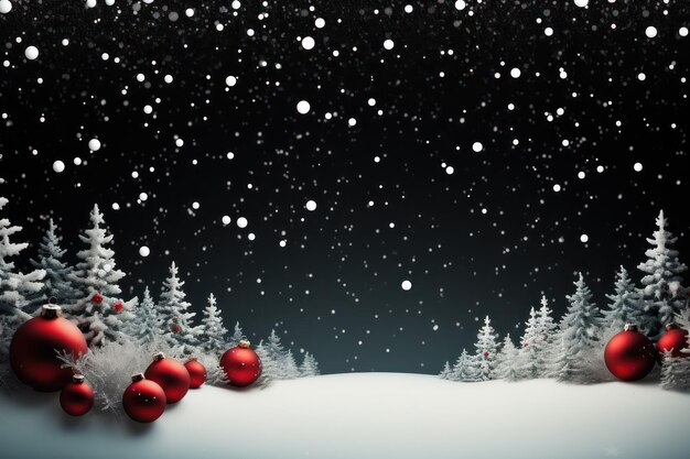 Christmas background Illustration AI GenerativexA