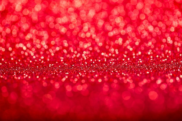 Christmas background with bokeh lights