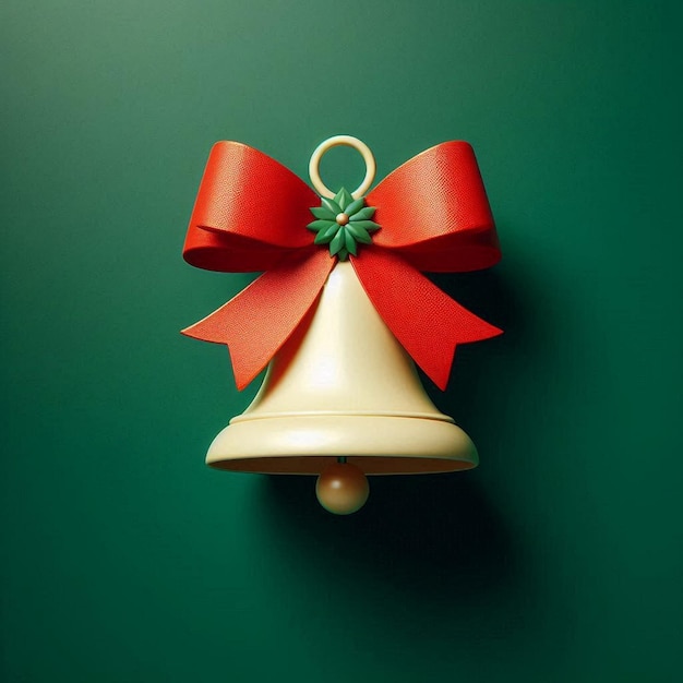 Photo christmas bell isolated