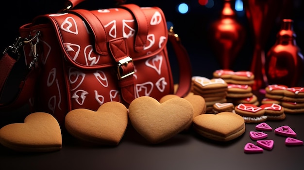 christmas biscuits HD 8K wallpaper Stock Photographic Image