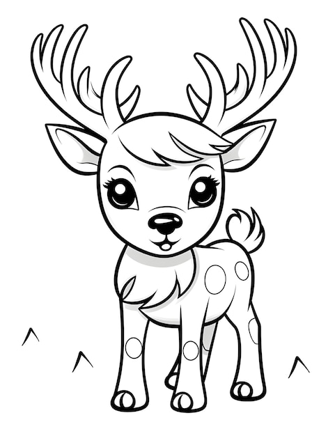 Christmas Coloring Page For Kids