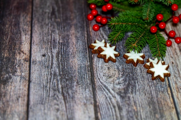 Christmas cookies cinnamon stars