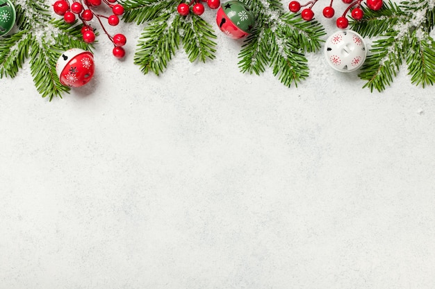 Christmas decoration background. Christmas card