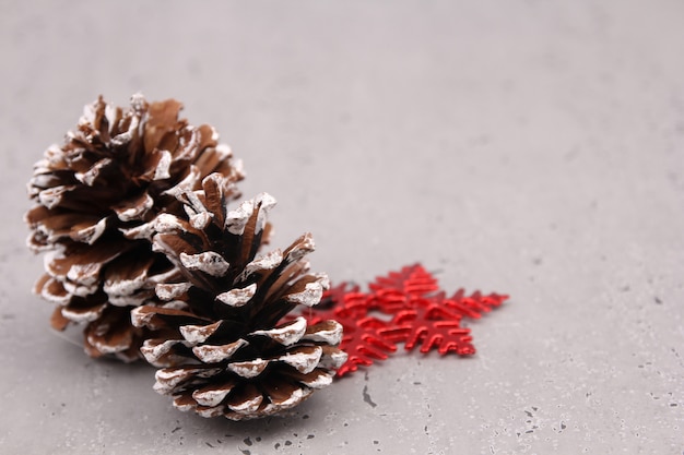 Christmas Decoration with Rough Background.