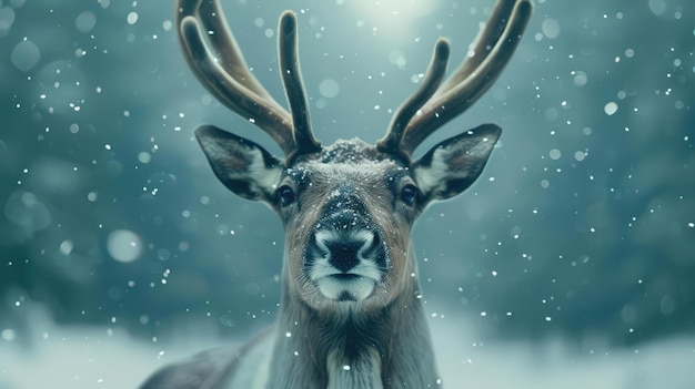 Christmas Eve from a reindeers perspective