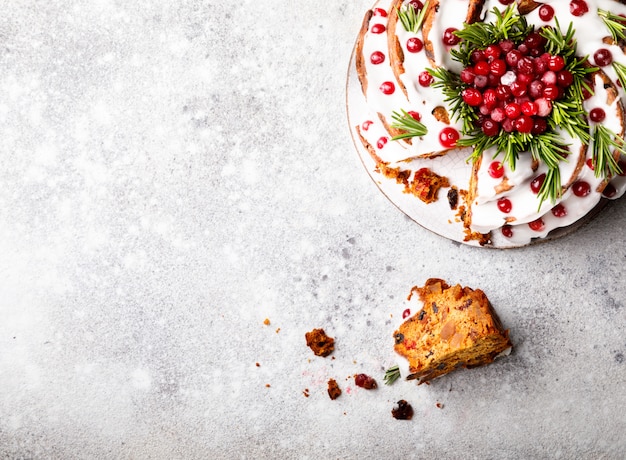 Christmas fruit cake, Pudding ,Baking