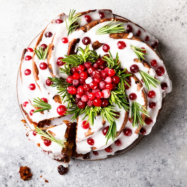 Christmas fruit cake, Pudding ,Baking