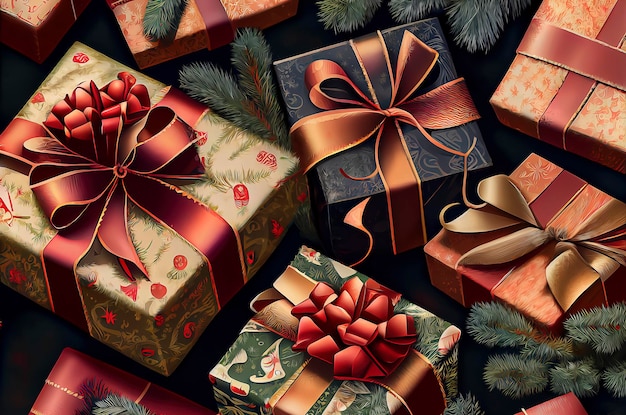 Christmas gift boxes