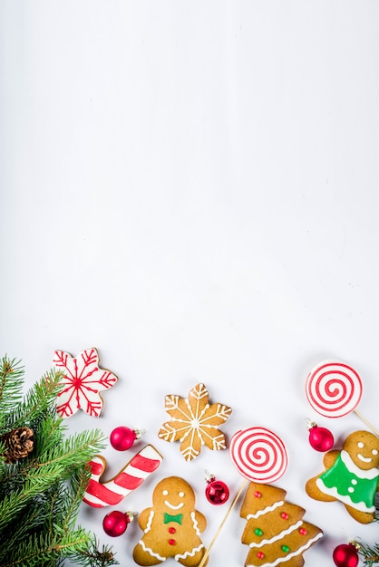 Christmas gingerbread cookies