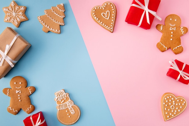 Christmas gingerbread cookies