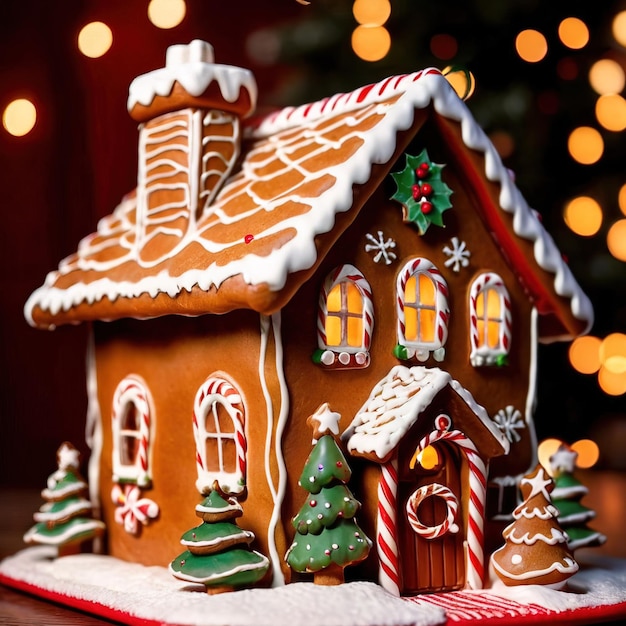 christmas gingerbread house