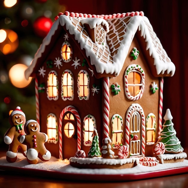 christmas gingerbread house