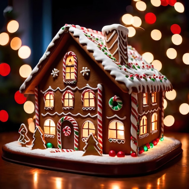 christmas gingerbread house