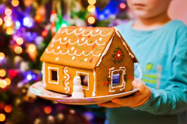 Christmas gingerbread house