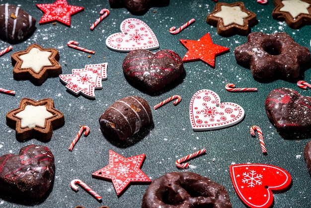 Christmas Gingerbread lebkuchen cookies