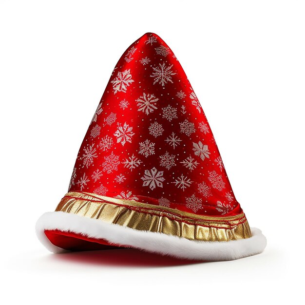 Christmas Hat Isolation on White