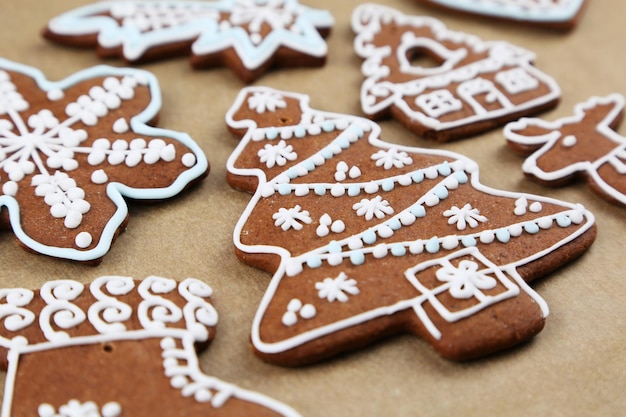 Photo christmas homemade cookies