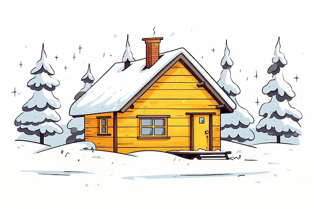 christmas house exterior christmas decorations winter desktop background christmas card