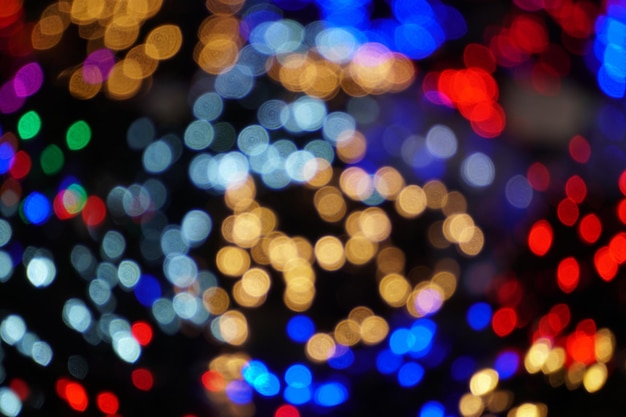 Christmas lights soft background texture blur