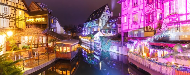 Christmas Little Venice in Colmar Alsace France