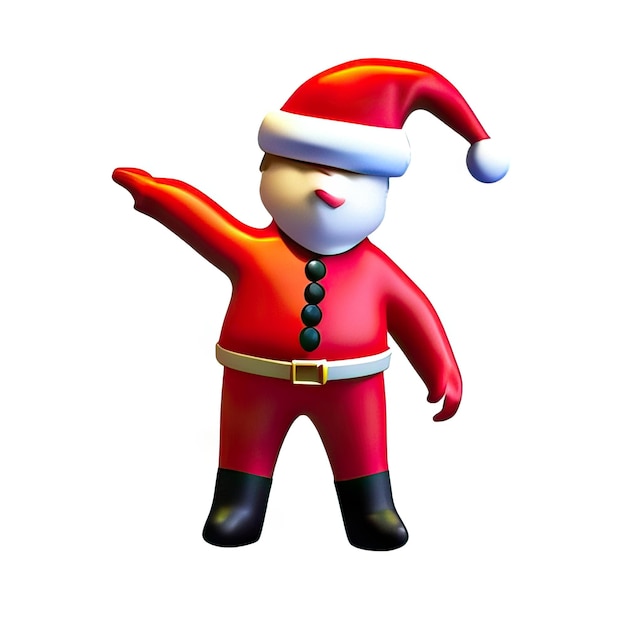 Christmas minimalist icon figure